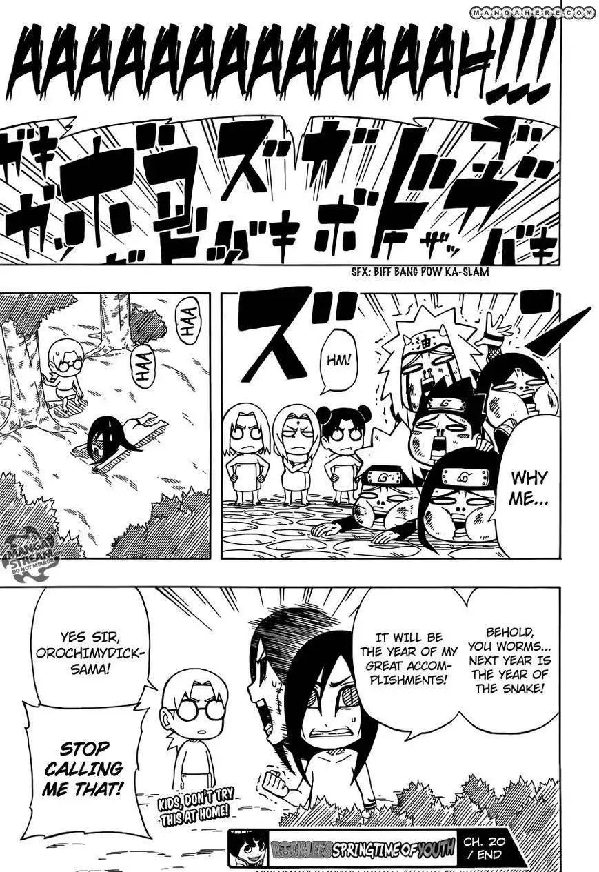 Rock Lee's Springtime of Youth Chapter 20 31